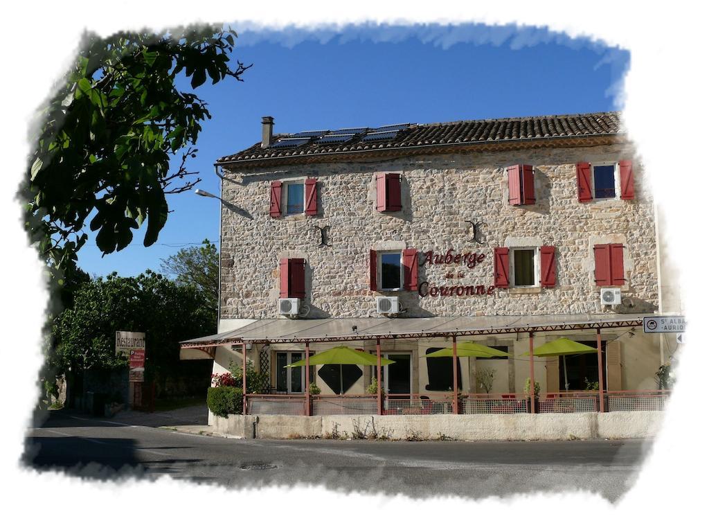 Auberge De La Couronne Lablachère Exterior foto