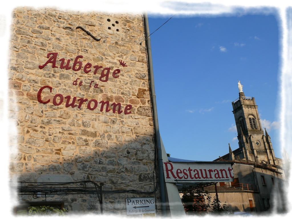 Auberge De La Couronne Lablachère Exterior foto