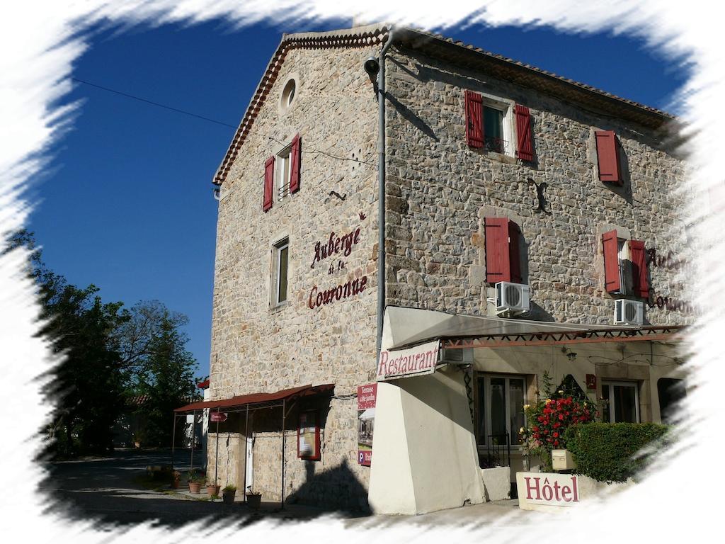 Auberge De La Couronne Lablachère Exterior foto
